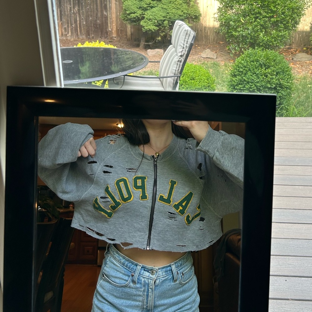 Cal Poly SLO Distressed Jacket - Picture 2 of 5